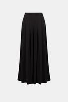 Woven Twill Wide-Leg Pants