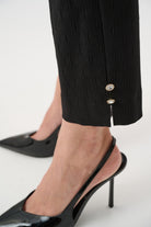 Jacquard Slim Fit Pull-On Pants