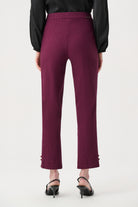 Jacquard Slim Fit Pull-On Pants