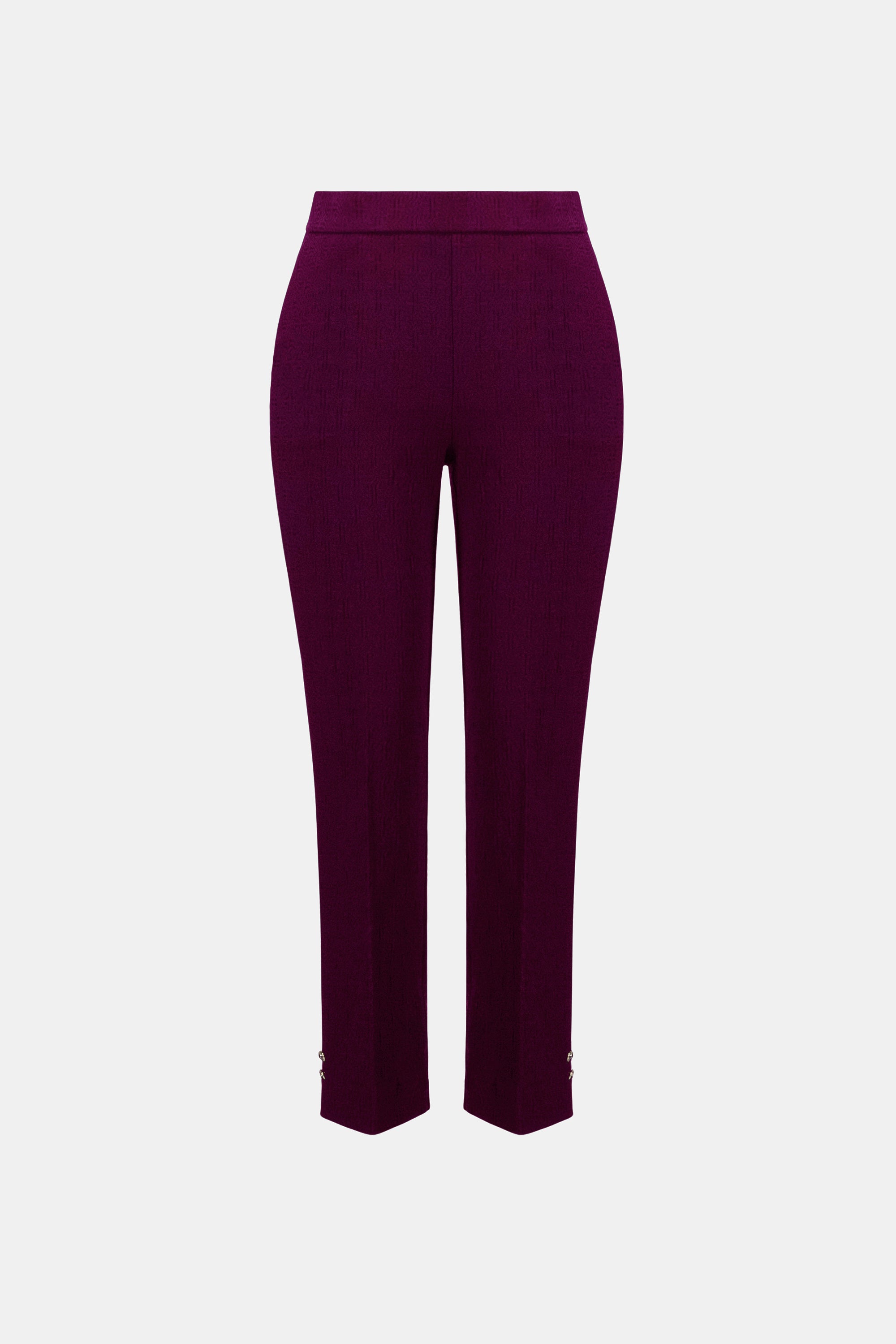 Jacquard Slim Fit Pull-On Pants