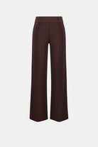 Silky Knit Wide-Leg Pull-On Pants