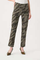 Millennium Abstract Print Pull-On Pants