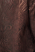 Woven Jacquard Animal Trapeze Jacket