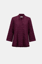 Bubble Jacquard & Memory Straight Top