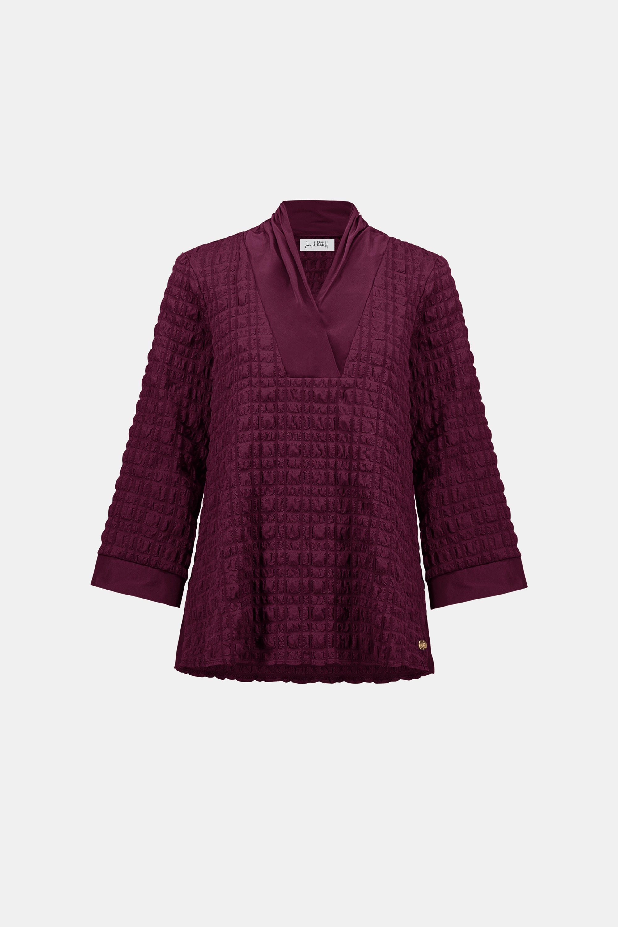 Bubble Jacquard & Memory Straight Top