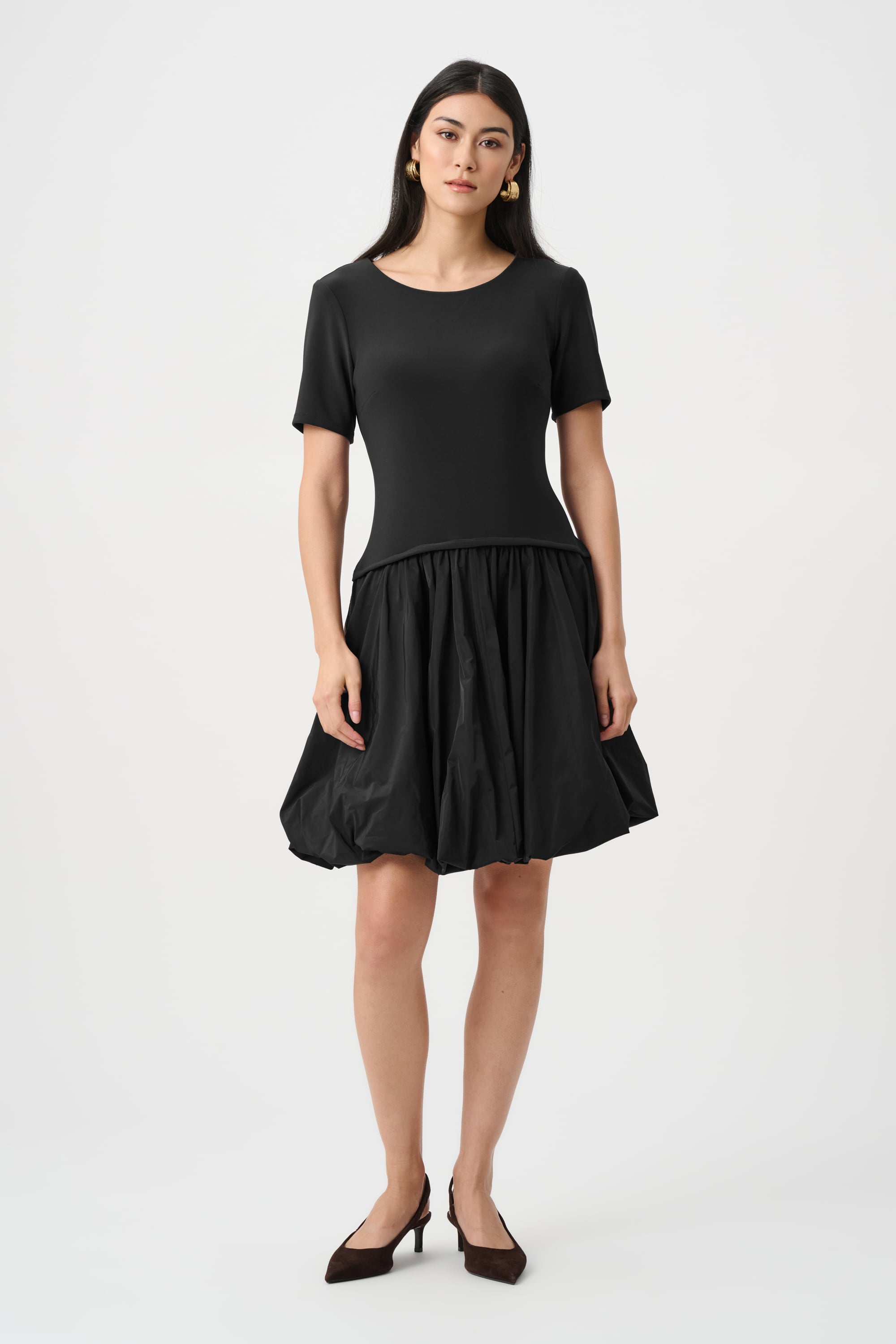 Joseph Ribkoff Silky Knit & Memory Fit And Flare Dress-263130, colour 11