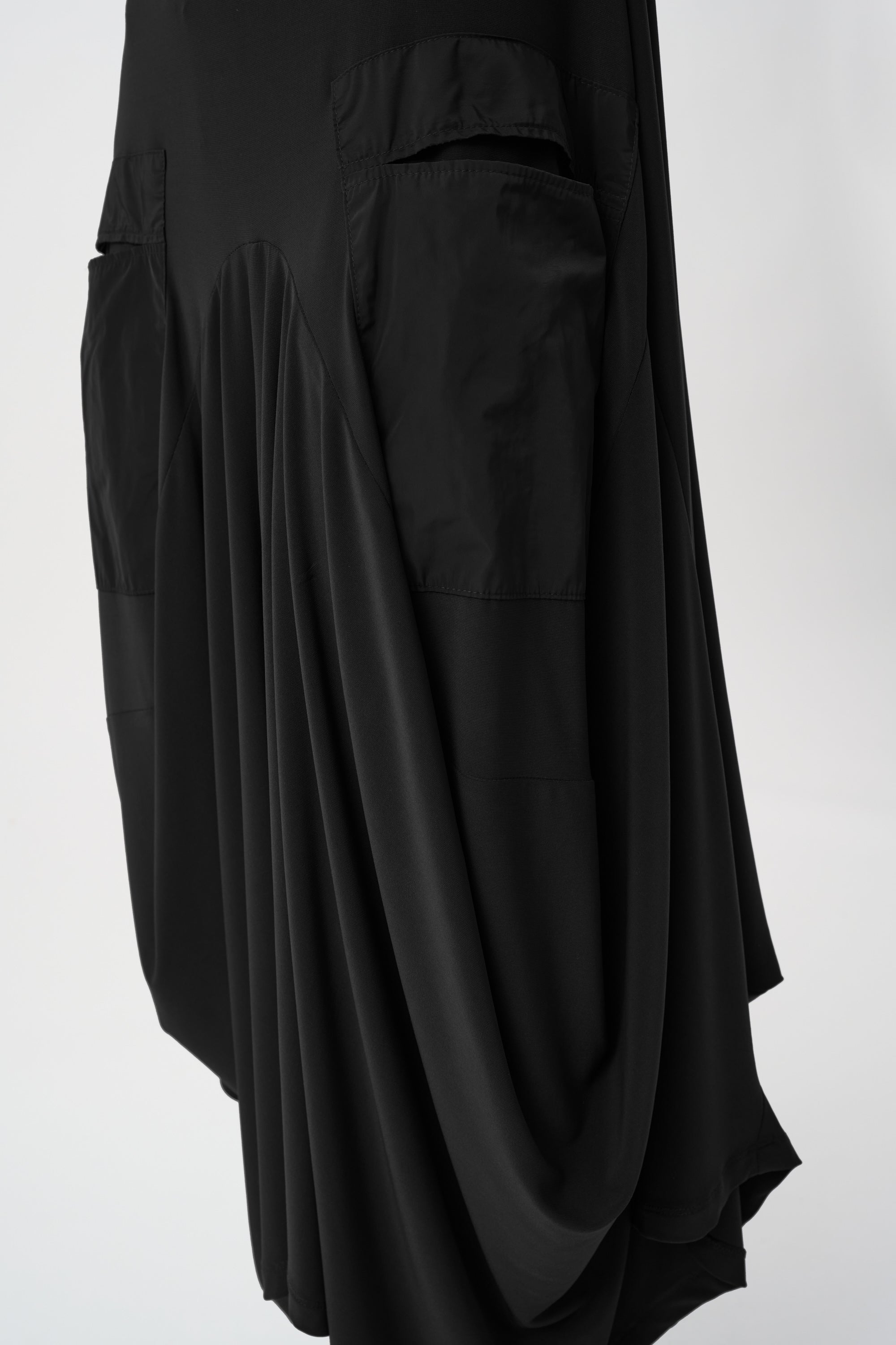 Silky Knit And Memory Cocoon Dress