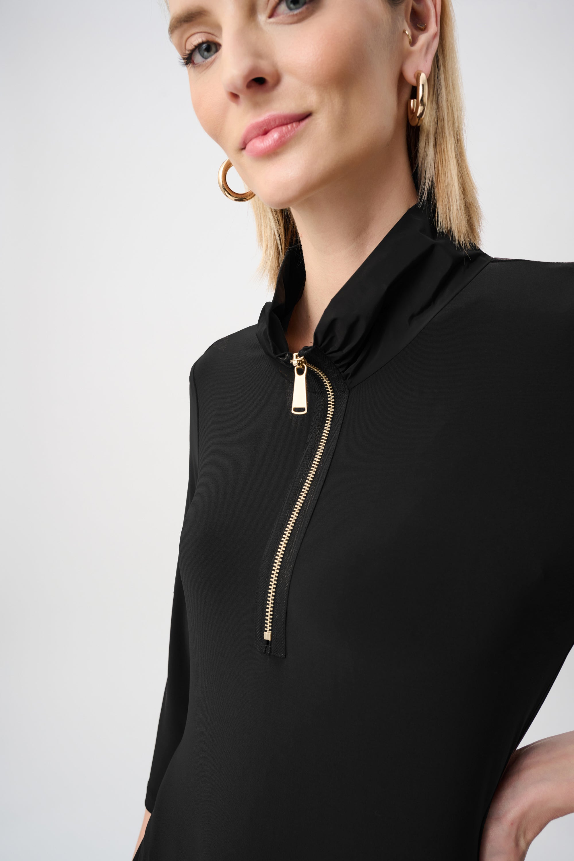 Silky Knit And Memory Cocoon Dress