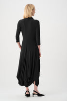Silky Knit And Memory Cocoon Dress