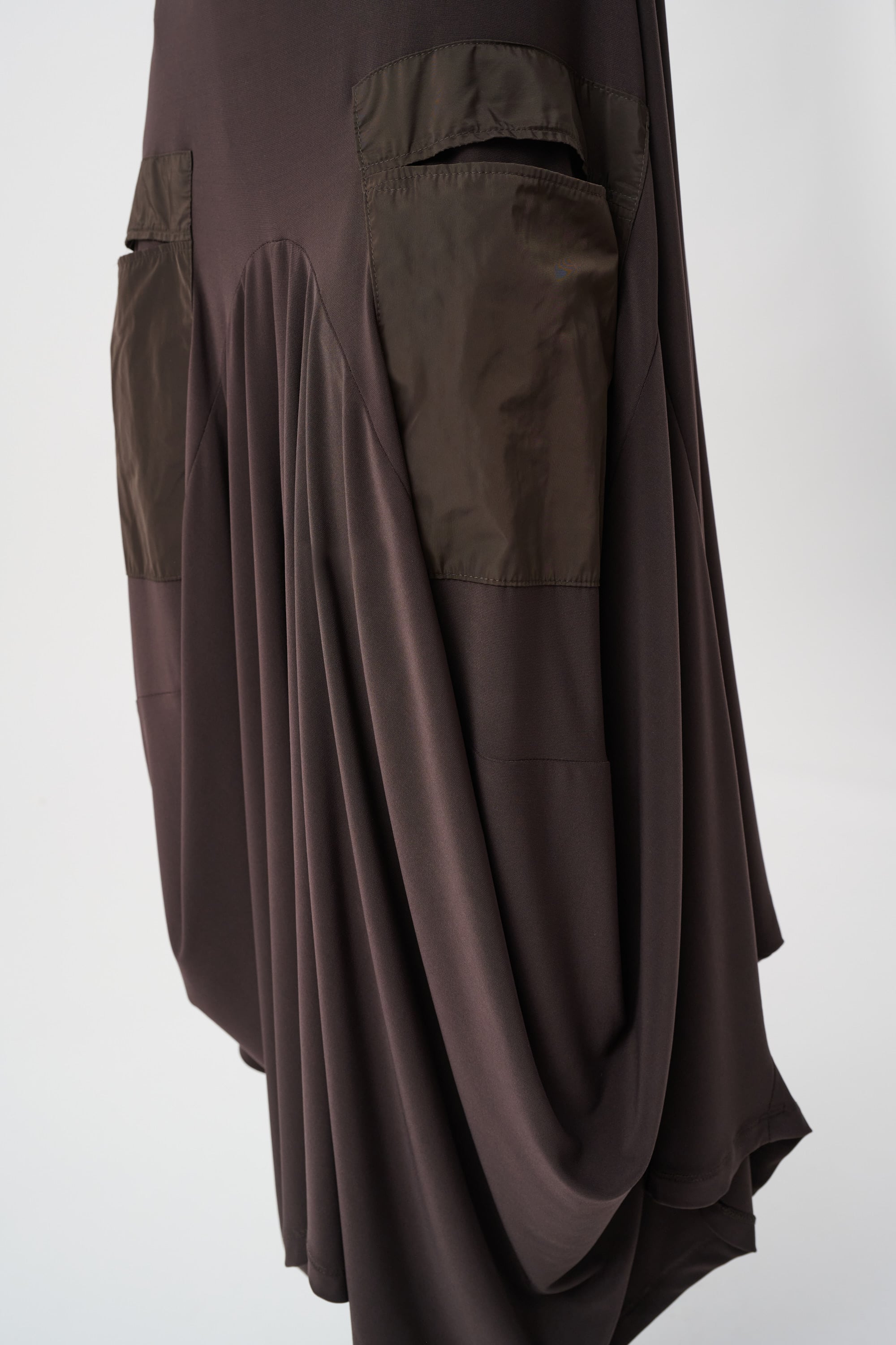 Silky Knit And Memory Cocoon Dress