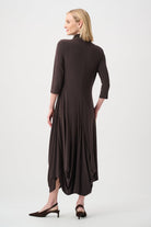 Silky Knit And Memory Cocoon Dress