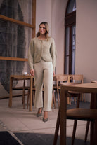 Scuba Suede Wide Leg Pull-On Pants