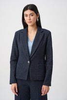 Lurex Boucle Fitted Blazer
