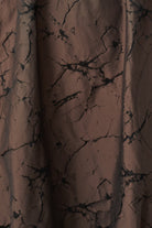 Jacquard Memory & Silky Knit cocoon Dress