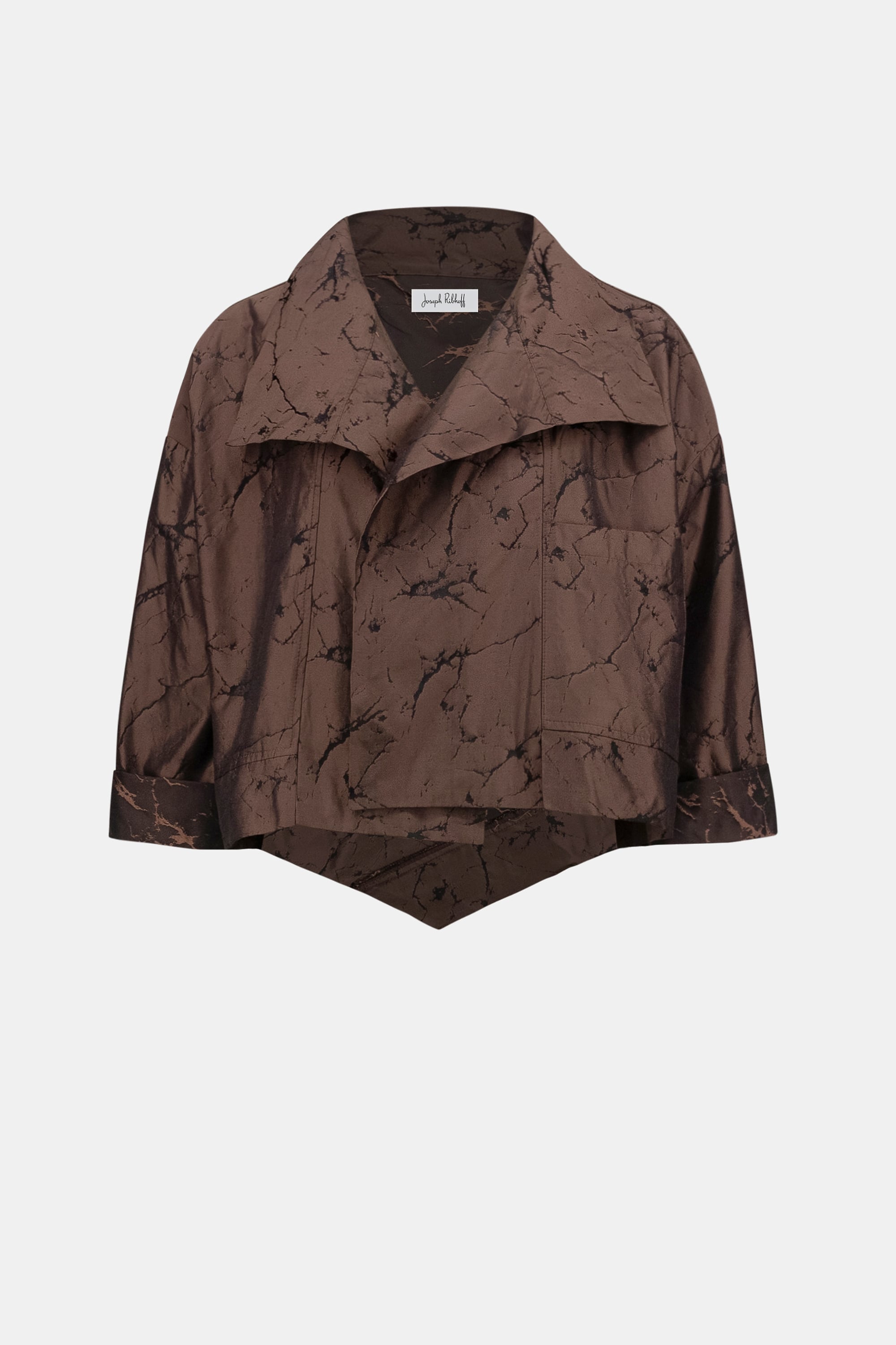 Jacquard Memory Asymmetrical Jacket