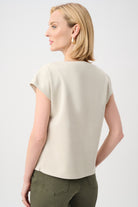 Scuba Suede Drop Shoulder Boxy Top