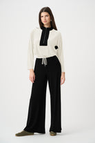 Silky Knit Color Block Straight Top