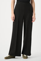 Scuba Jersey Wide Leg Pull-On Pants