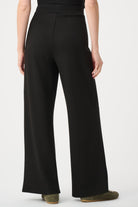 Scuba Jersey Wide Leg Pull-On Pants