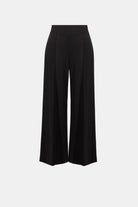 Scuba Jersey Wide Leg Pull-On Pants