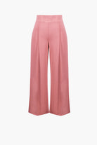 Scuba Jersey Wide Leg Pull-On Pants