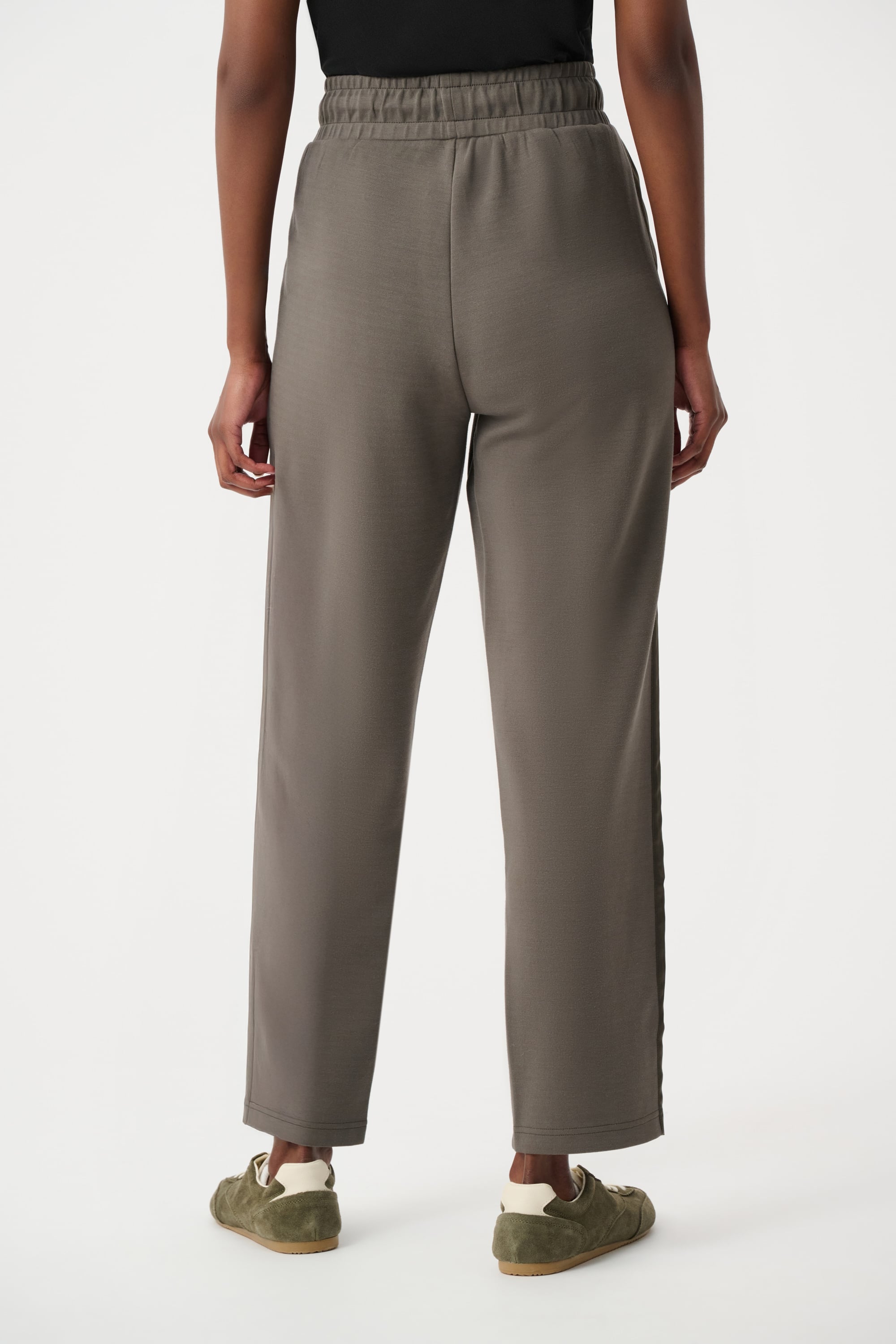 Scuba Jersey Straight Leg Pants