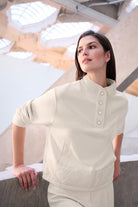 Scuba Jersey Funnel-Neck Jacket