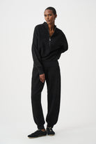 Sweater Knit Pull-On Jogger Pants