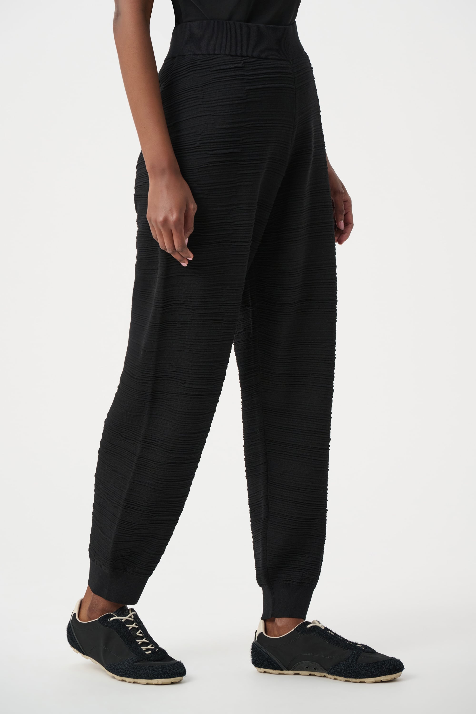 Sweater Knit Pull-On Jogger Pants