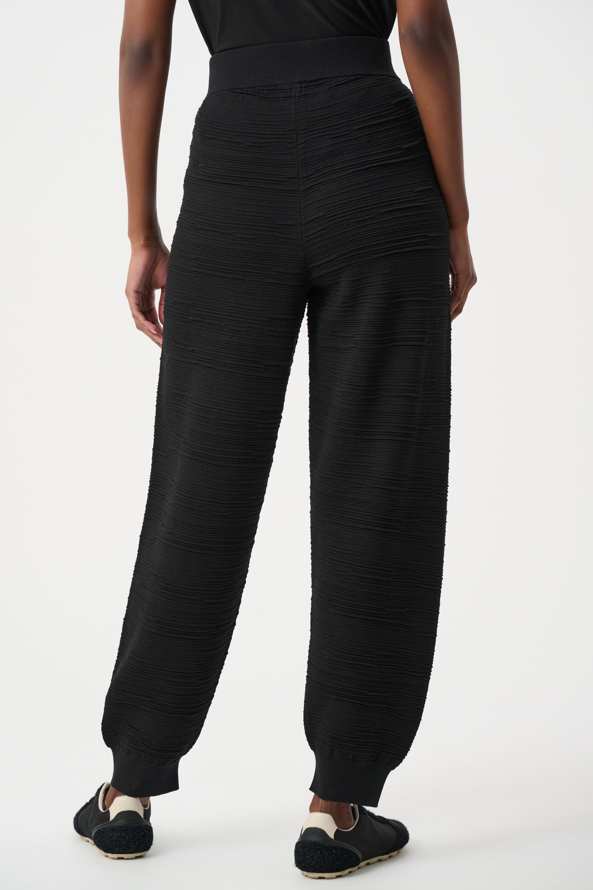 Sweater Knit Pull-On Jogger Pants