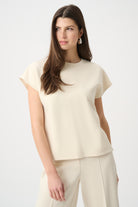Scuba Jersey Crewneck Boxy Top