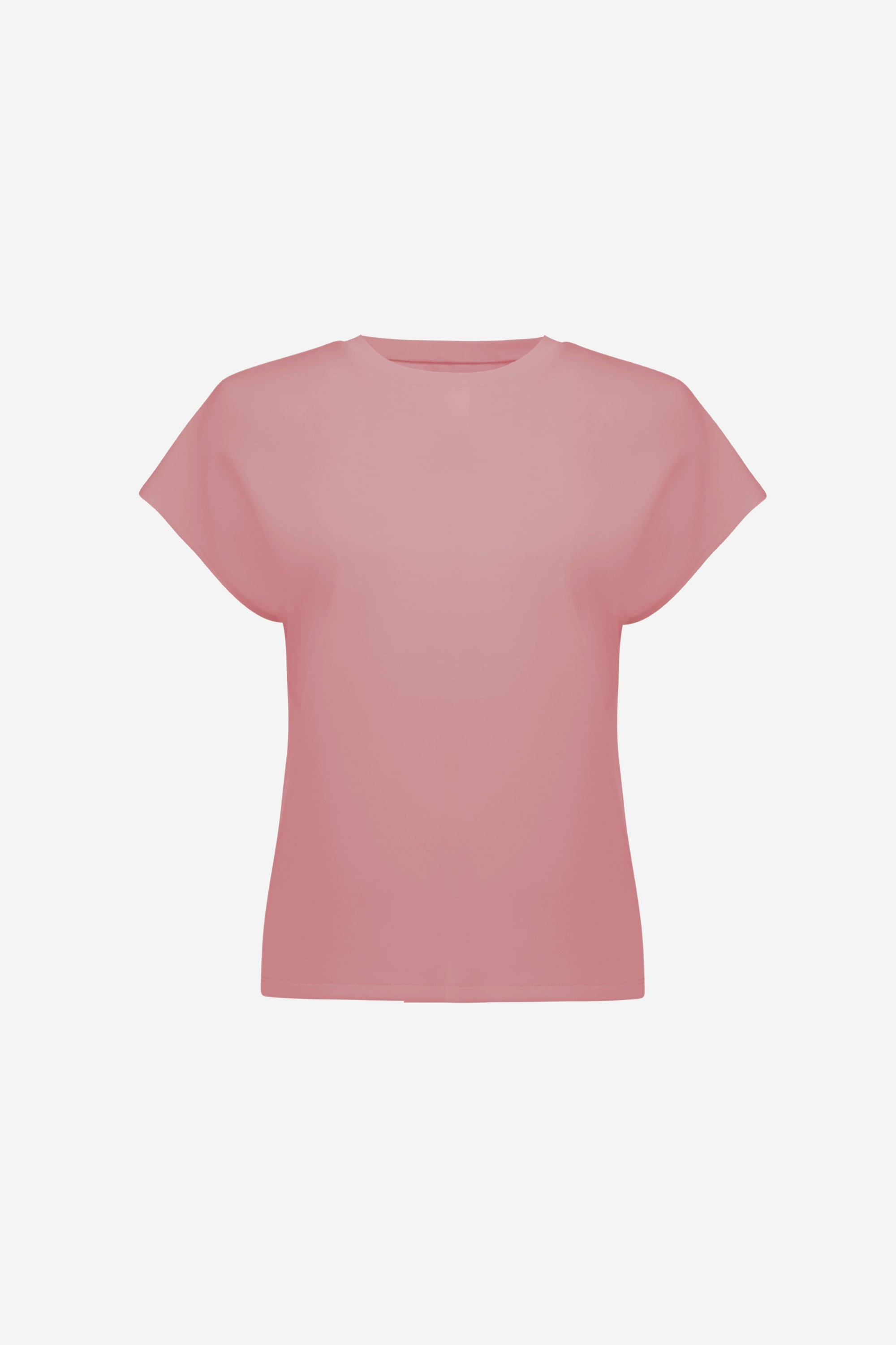 Scuba Jersey Crewneck Boxy Top