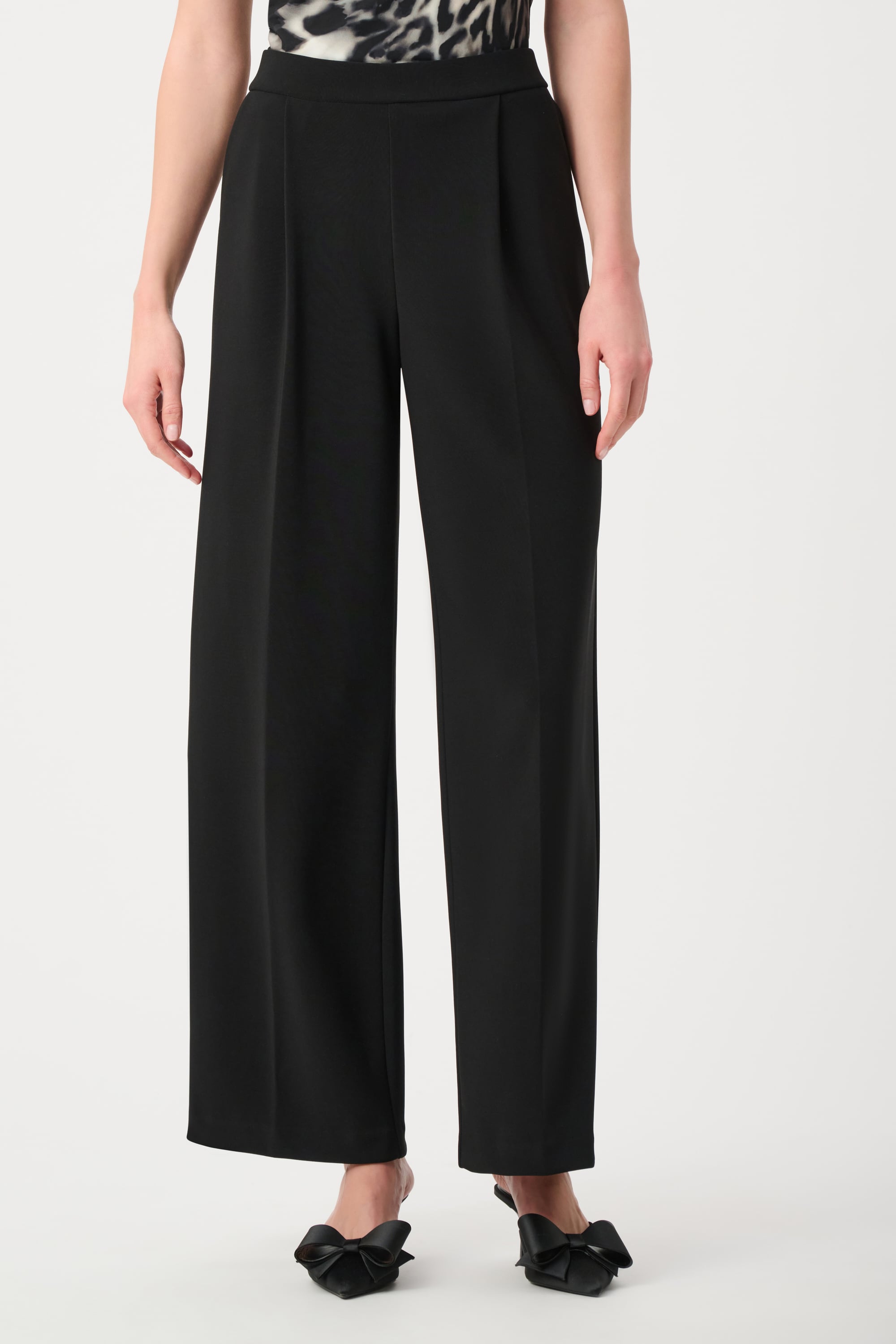 Signature | Silky Knit Wide Leg Pull-On Pants
