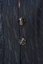 Signature | Foil-Textured Jacquard Trapeze Jacket