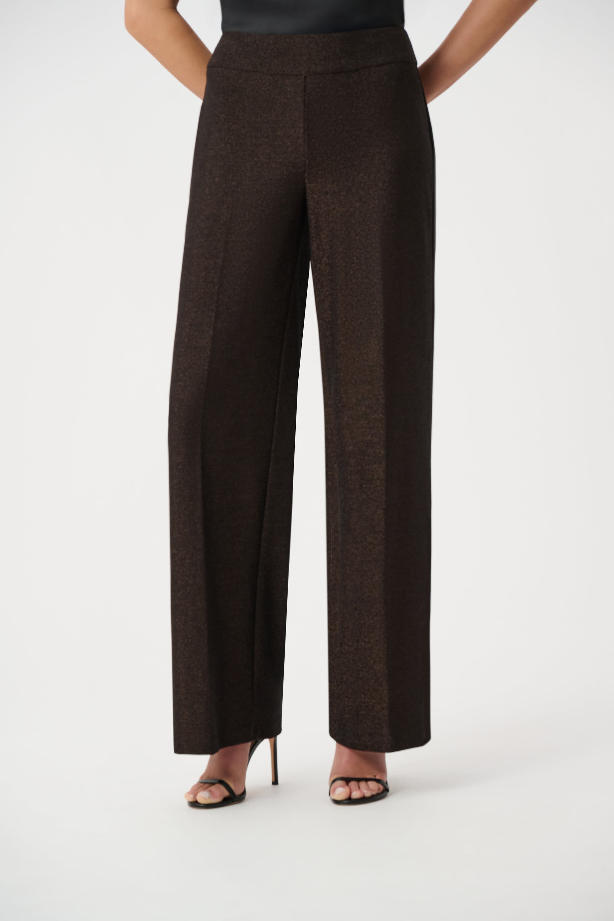 Signature | Sparkle Knit Wide Leg Pull-On Pants