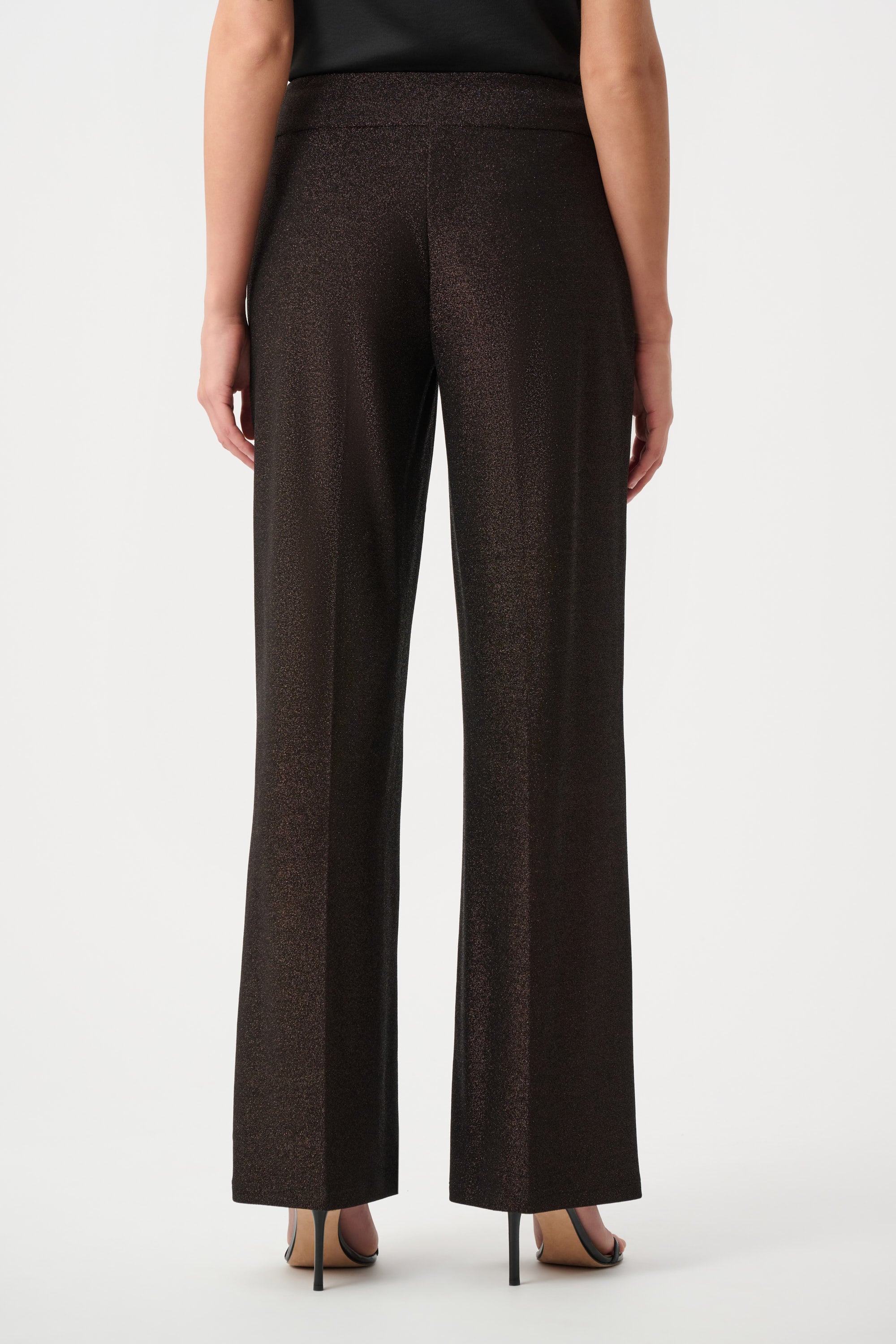 Signature | Sparkle Knit Wide Leg Pull-On Pants