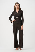 Signature | Sparkle Knit Fitted Top With Ruched Waistband
