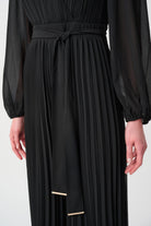 Signature | Georgette And Chiffon Wide Leg Wrap Jumpsuit