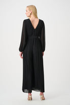 Signature | Georgette And Chiffon Wide Leg Wrap Jumpsuit