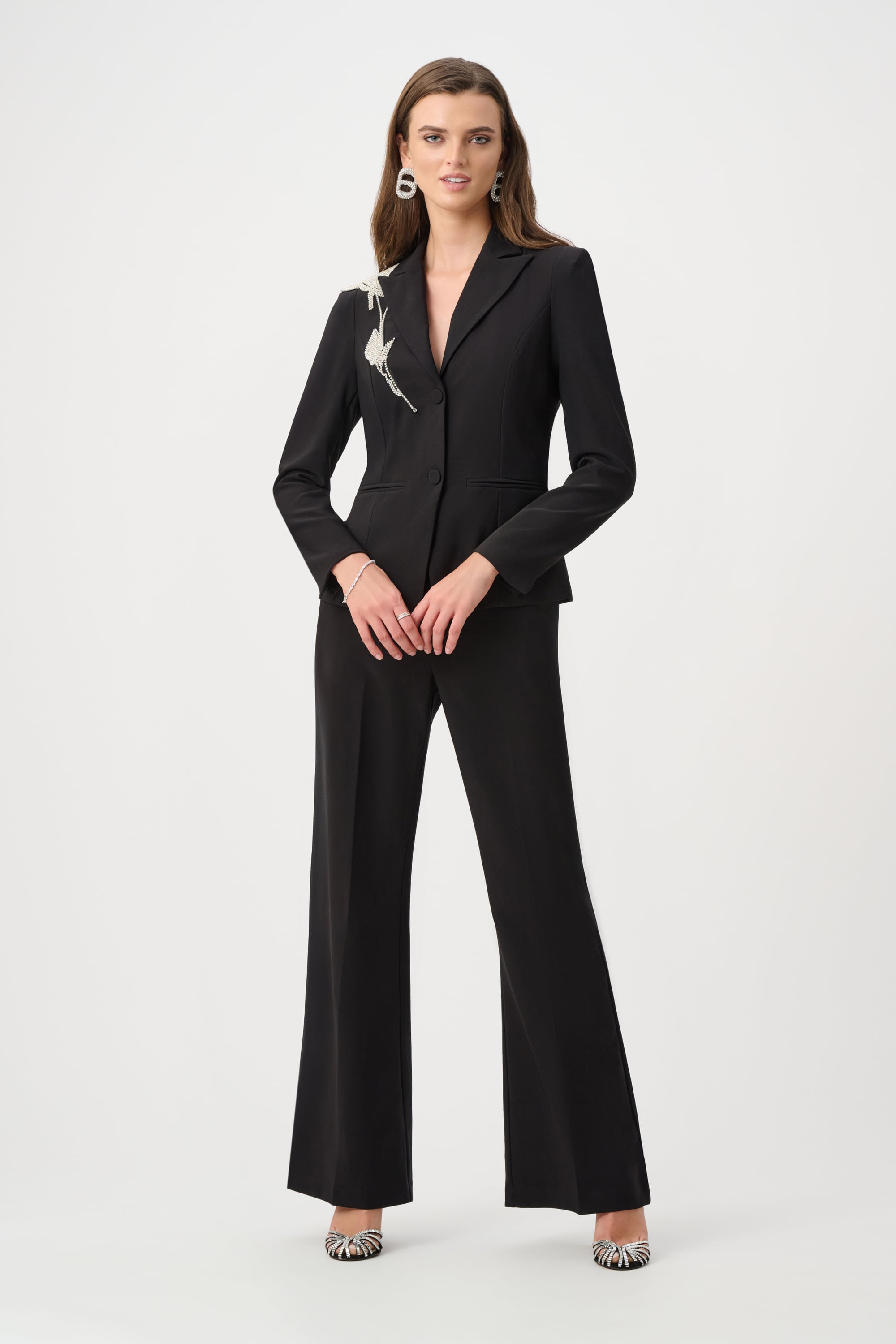 Signature | Lux Twill Flared Pull-On Pants