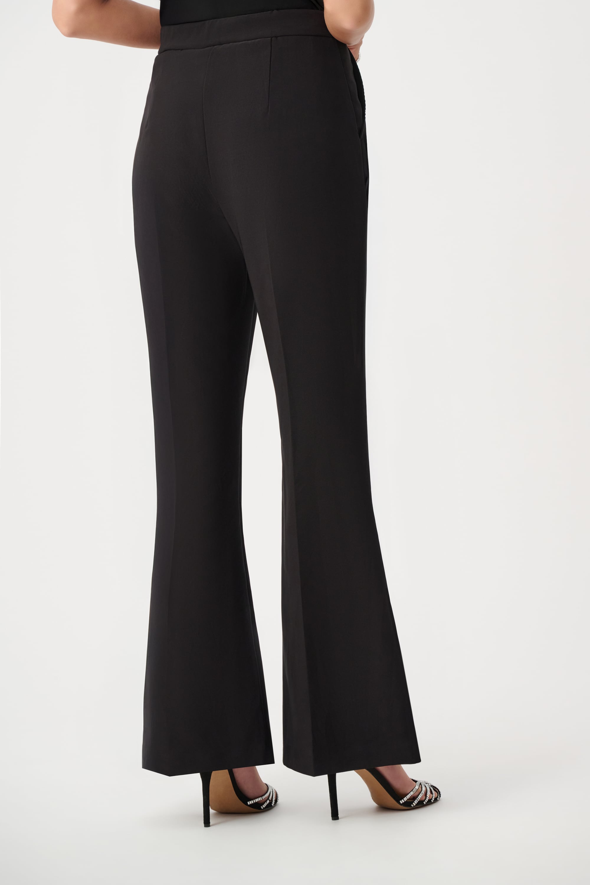 Signature | Lux Twill Flared Pull-On Pants