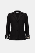Signature | Silky Knit Fitted Blazer With Adaptable Cuff
