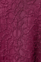 Signature | Lurex Textured Jacquard Lapel-Collar Trapeze Jacket