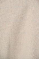 Wool Blend Plaid Reversible Boxy Coat
