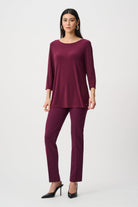 Silky Knit Straight Tunic