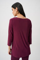 Silky Knit Straight Tunic
