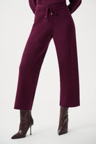 Brushed Viscose And Nylon Knit Pull-On Pants