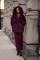 Brushed Viscose And Nylon Knit Pull-On Pants