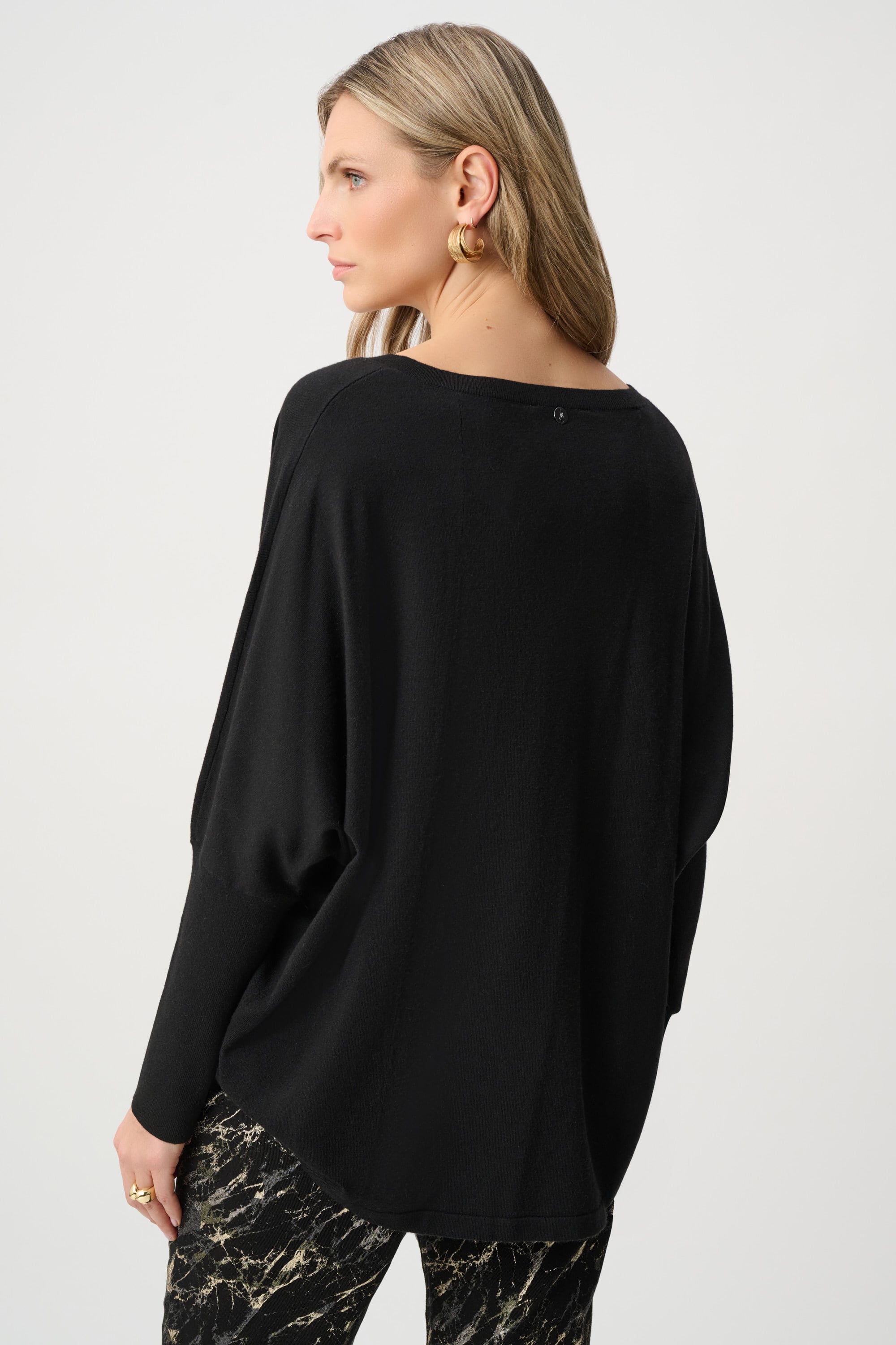 Viscose Knit Fringed Sweater