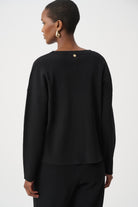 Asymmetric Sweater With Metal Stud Detail